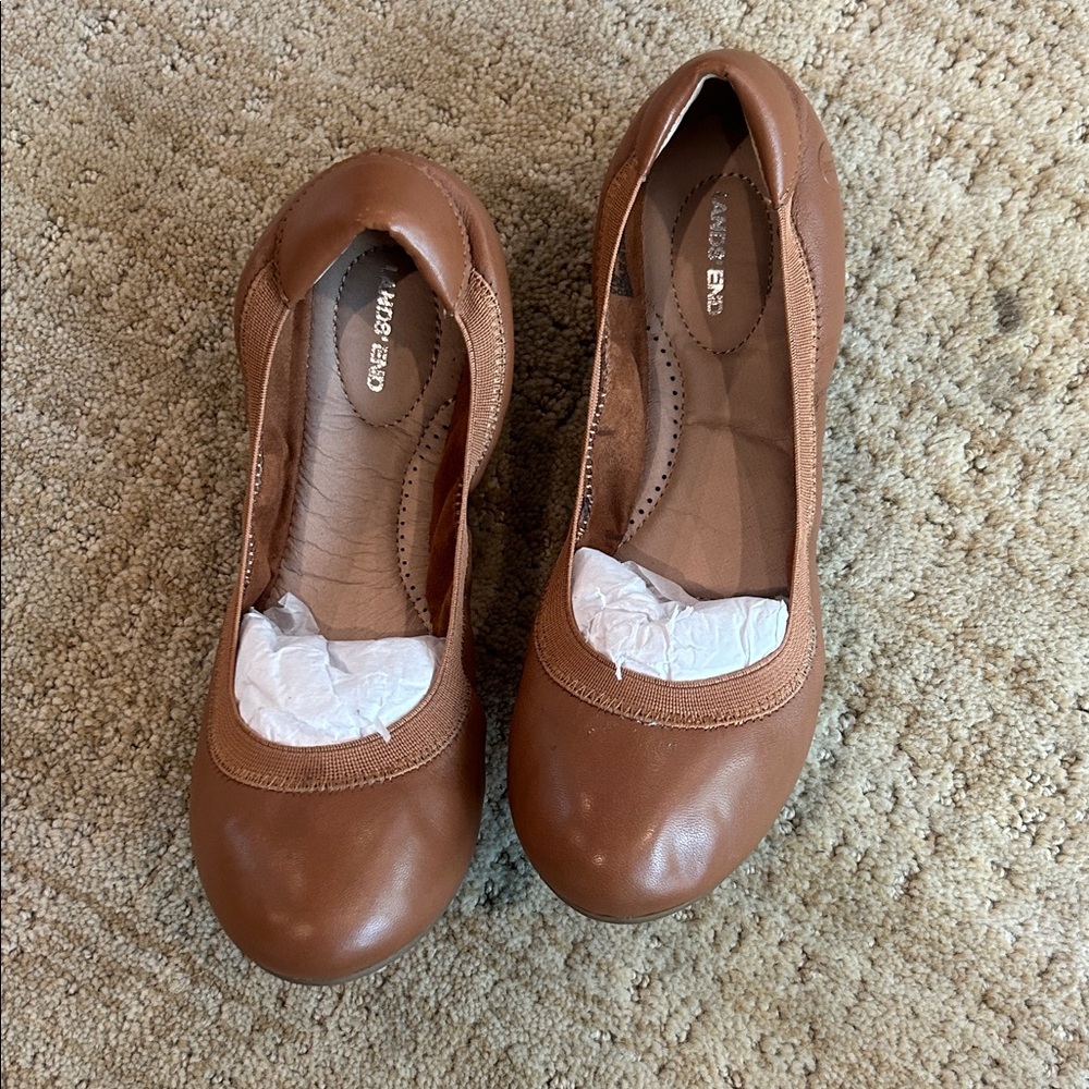 Lands' End Women's Brown Flats
